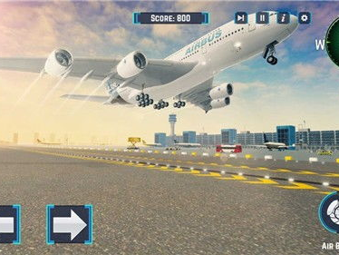 客机游戏,翱翔蓝天，体验飞行员的奇幻之旅